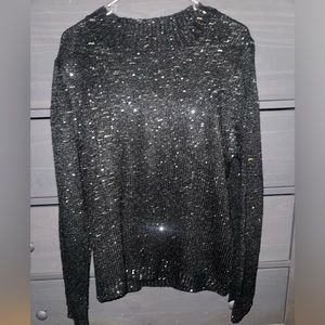 Sparkle sweater like new